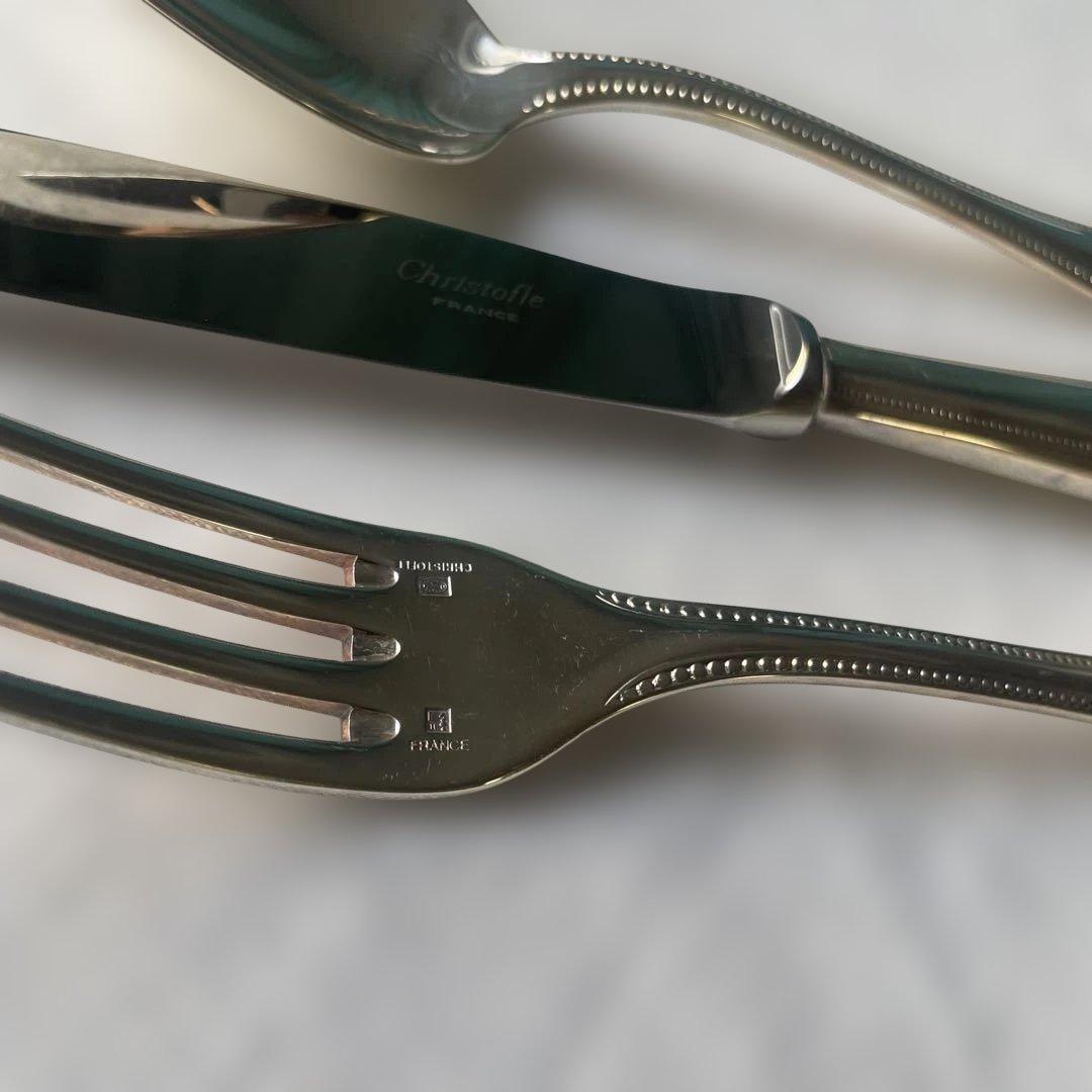 クリストフル　カトラリー　パール