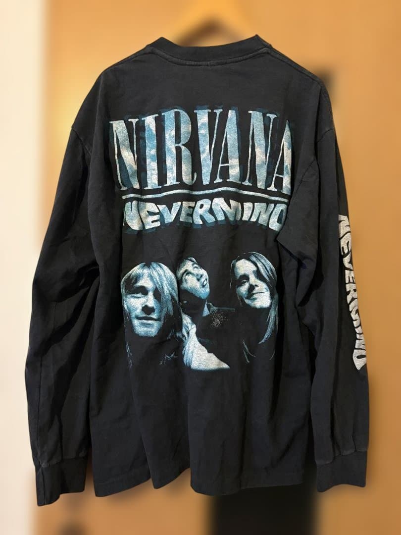 NIRVANA ニルヴァーナ カートコバーン 長袖 tシャツ ロンT XL