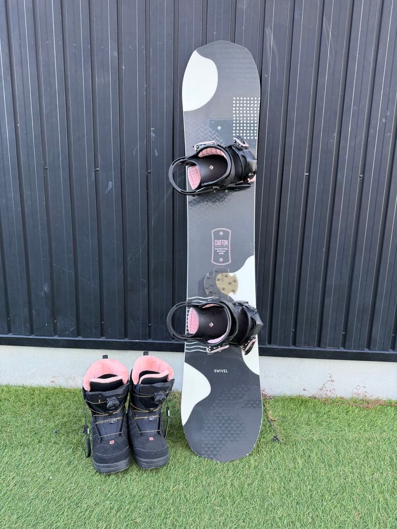 レディーススノーボード３点セット