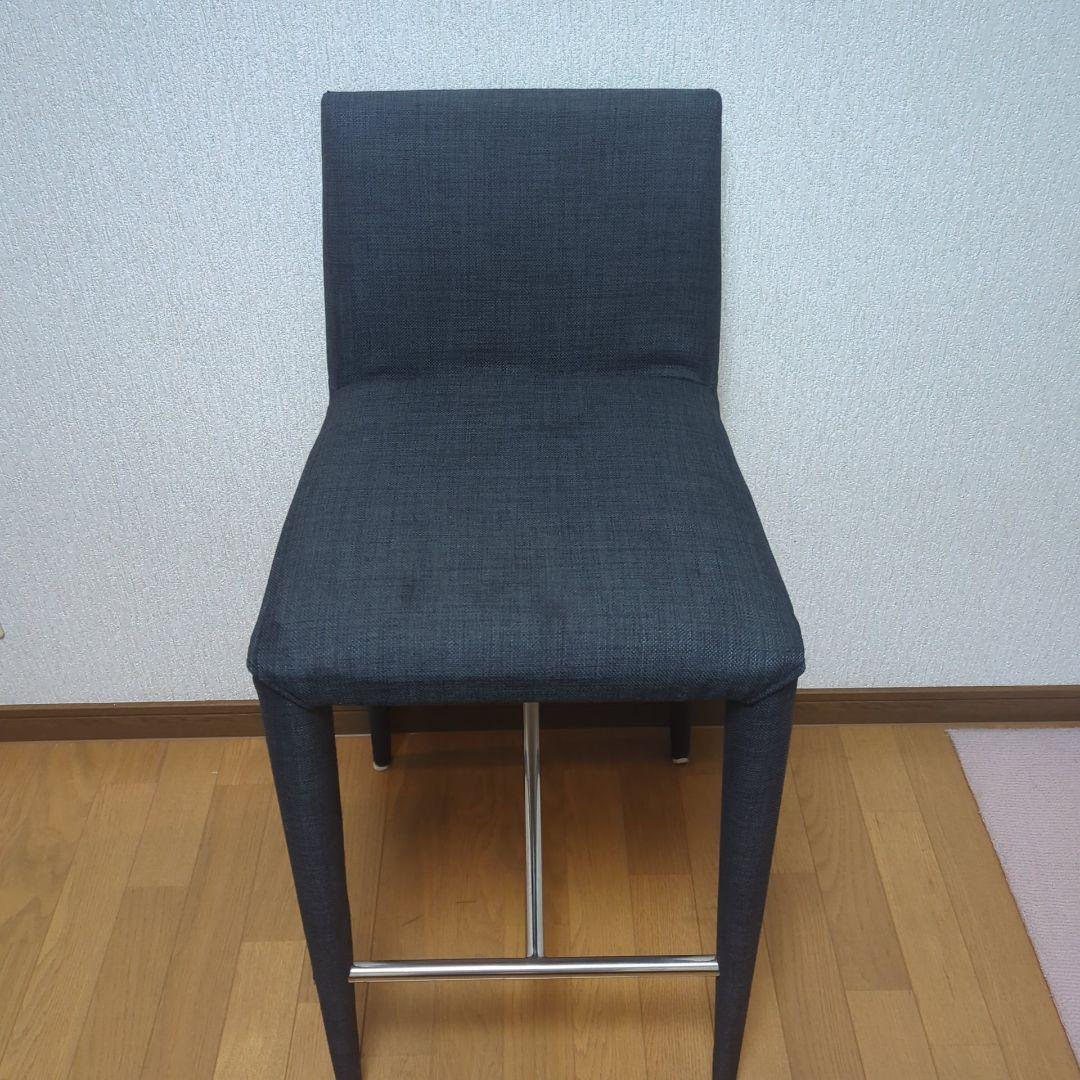 カウンターチェア 背もたれ付き