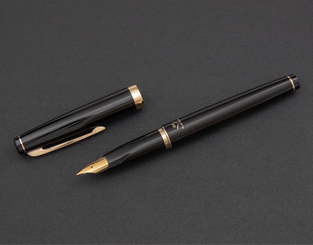 プラチナ万年筆 細軟 18金 カートリッジ付　platinum