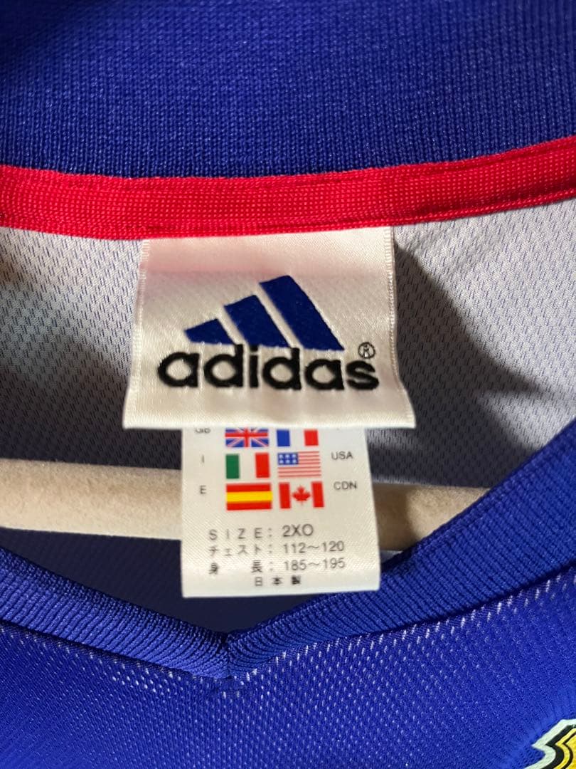 adidas アディダス サッカー日本代表　松田直樹　ユニフォーム