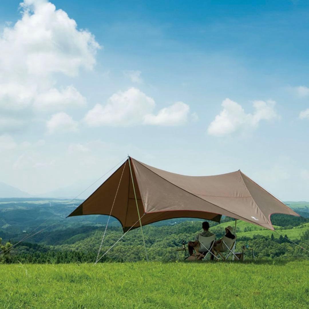 美品✨スノーピーク HDタープシールドヘキサエヴォPro. 4〜6人用 茶