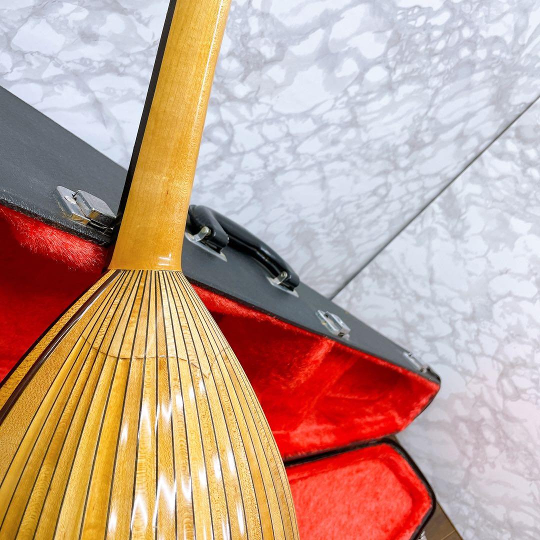 リブ胴　鈴木　マンドリン　M-80 ハードケース　SUZUKI