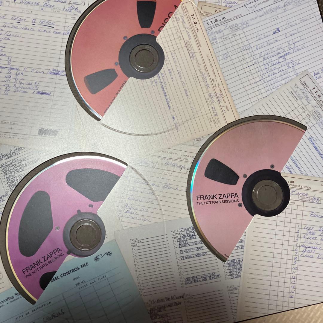 洋楽 FRANK ZAPPA THE HOT RATS SESSIONS