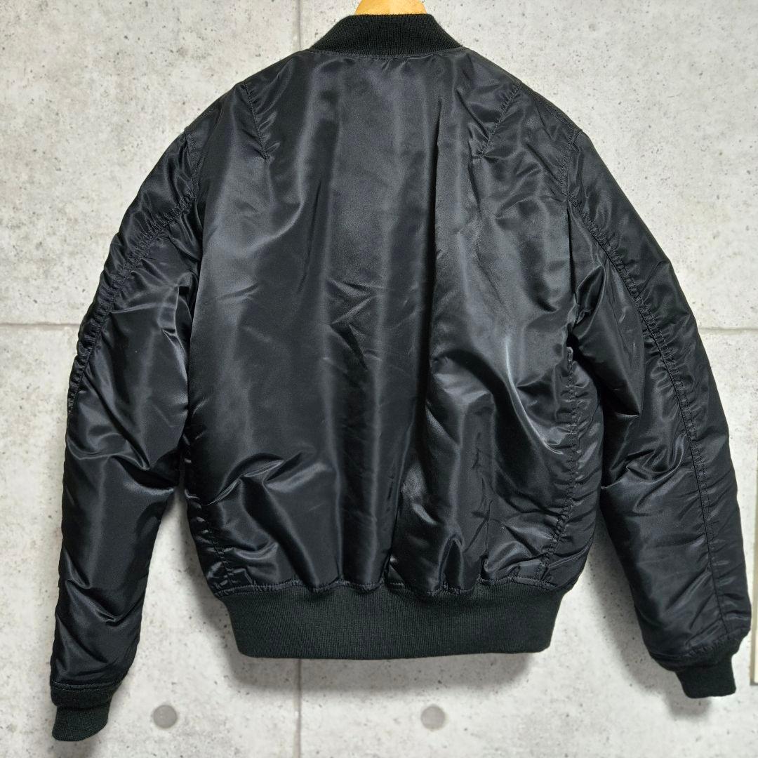 AVIREX MA-1ジャケット コマーシャル Lサイズ ブラック