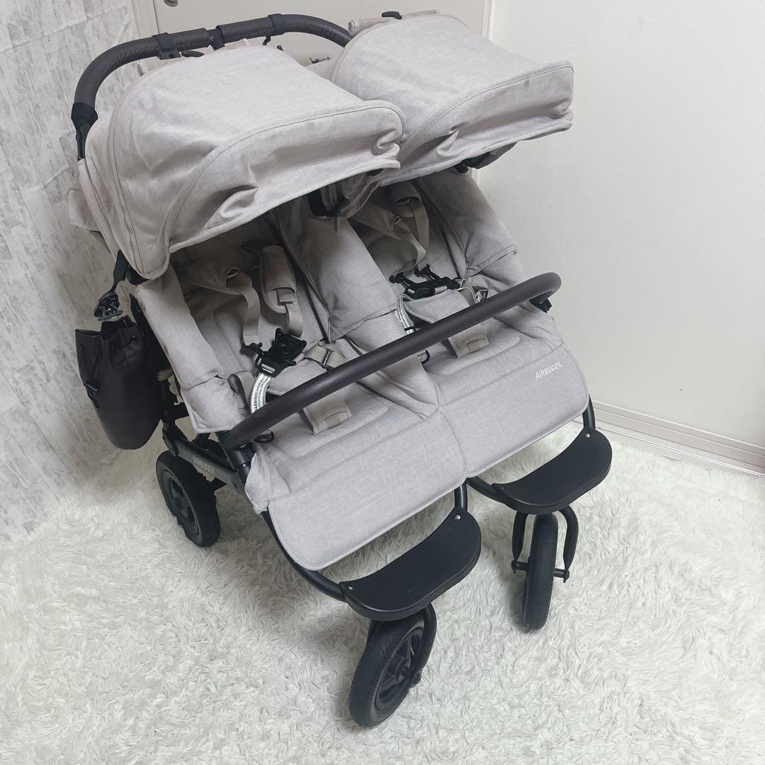 ★2人乗りベビーカー AIR BUGGY ココダブルEXフロムバース