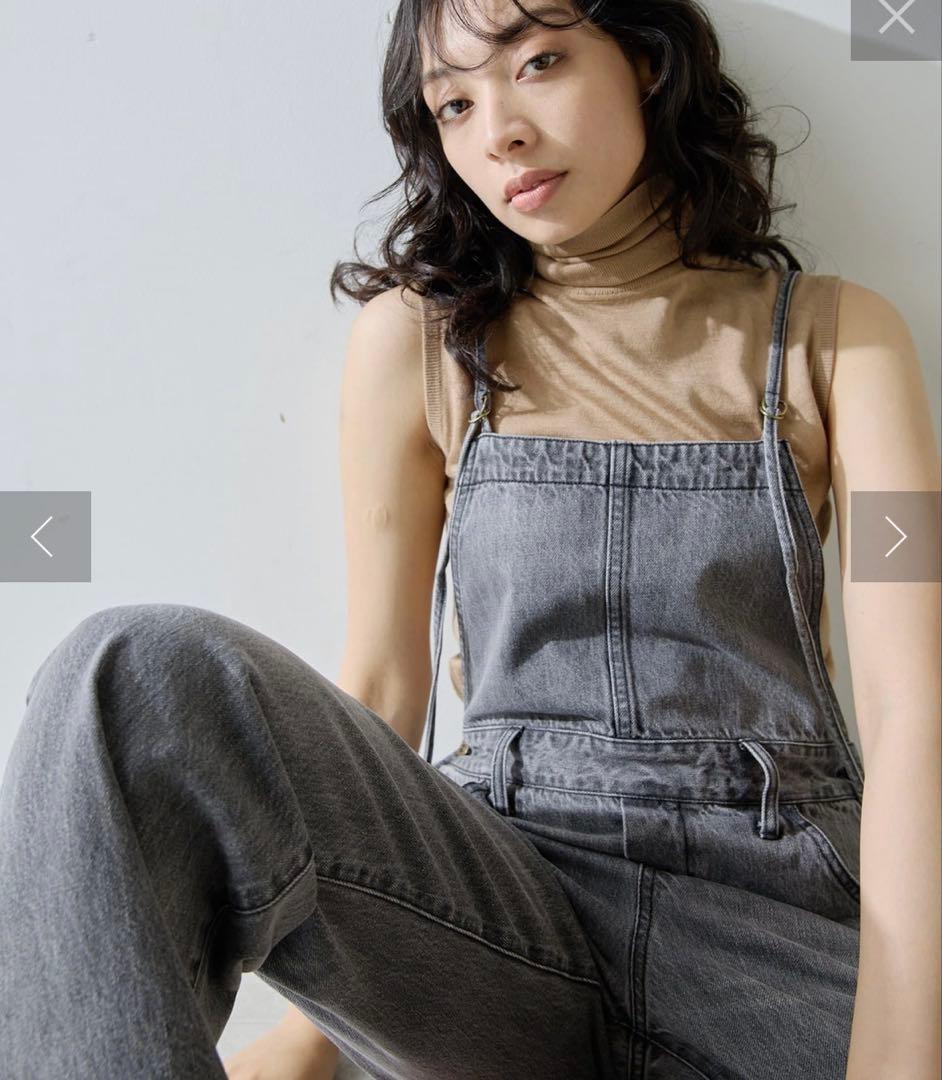 Whim Gazette ウィム ガゼット　コットンヘンプデニムオールインワン