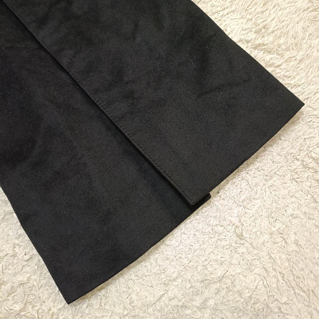 【美品】五大陸 カシミヤ100% ステンカラー ロングコート 比翼仕立て XL