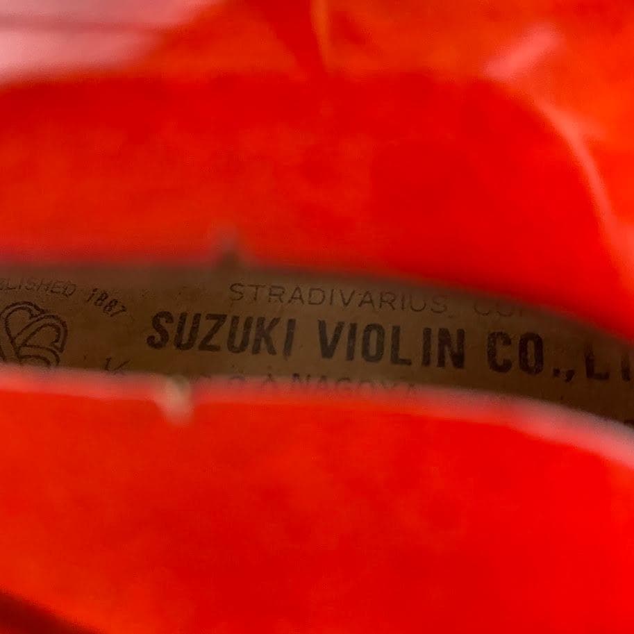美品●鈴木バイオリン● No.220 1/2 1972年製 黄金期 ヴァイオリン