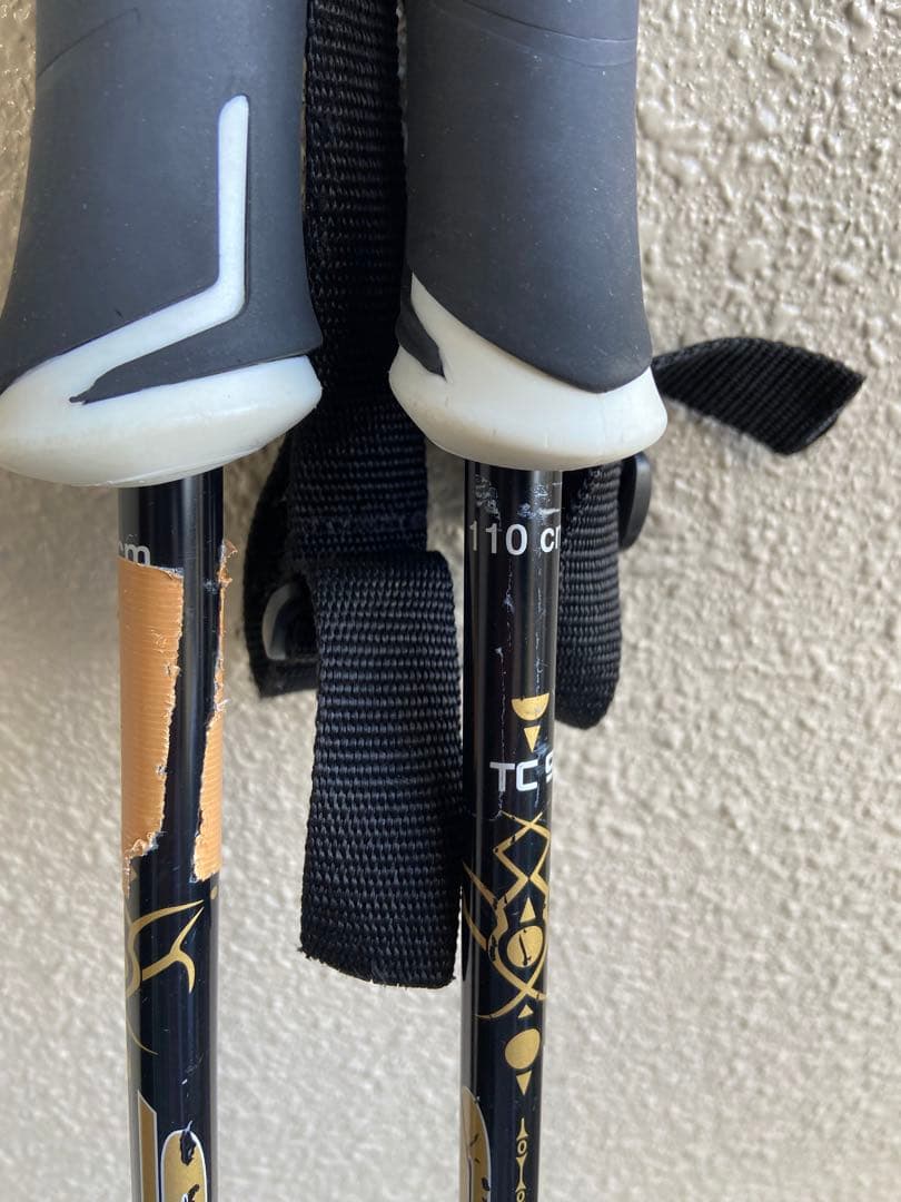 ATOMIC アトミック スキー板　155cm ストック付き　ビンディング