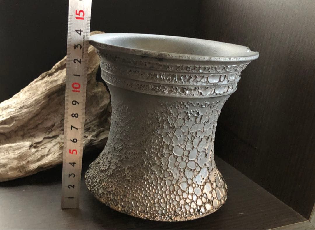 【美品未使用】手造り作家鉢　塊根珍奇　一点物　ビザール