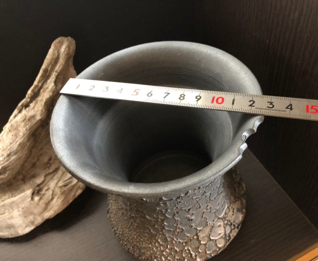 【美品未使用】手造り作家鉢　塊根珍奇　一点物　ビザール