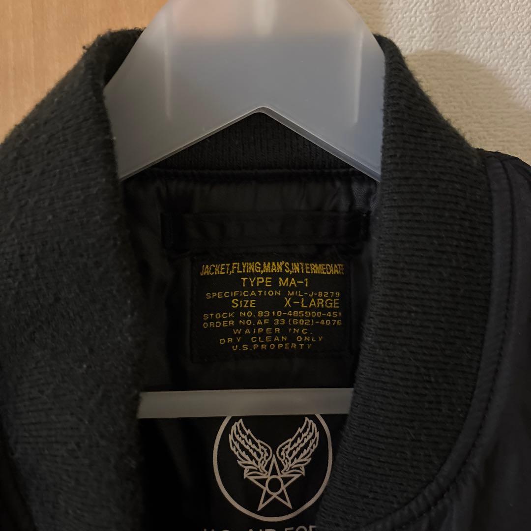 WAIPER MA-1 ブラック　2020年