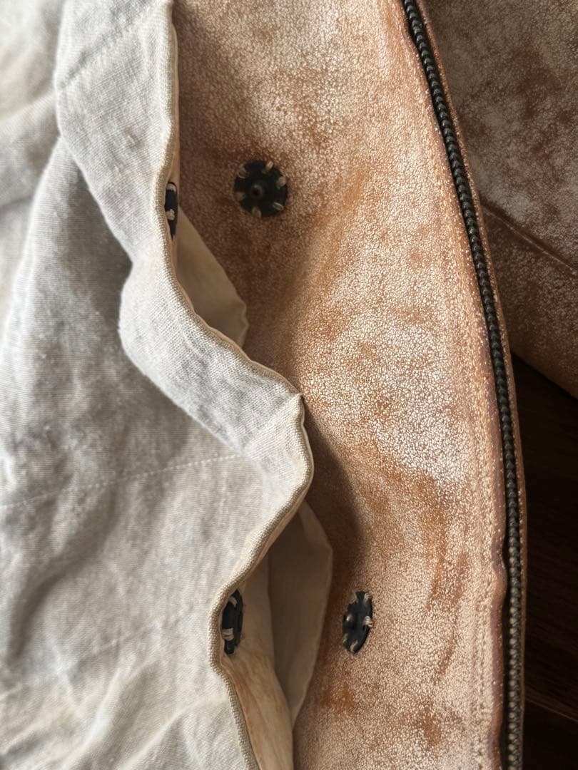 カルペディエム　シングル　ライダース　馬革　アンティーク加工