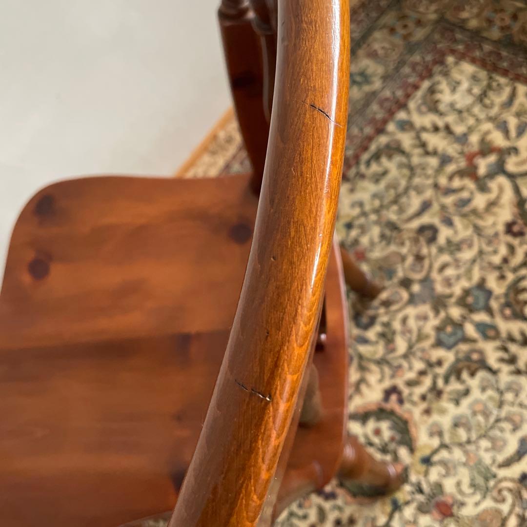 ② コスガ家具　ウィンザーチェア　パイン材　ダイニングチェア