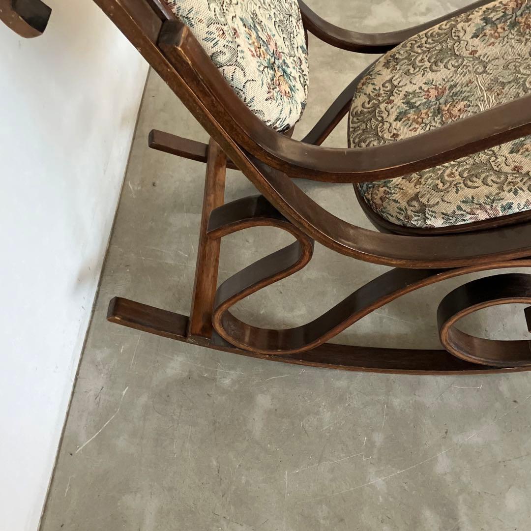 レトロ　アンティーク　ヴィンテージ　昭和　古家具　古民家　ロッキングチェア　椅子