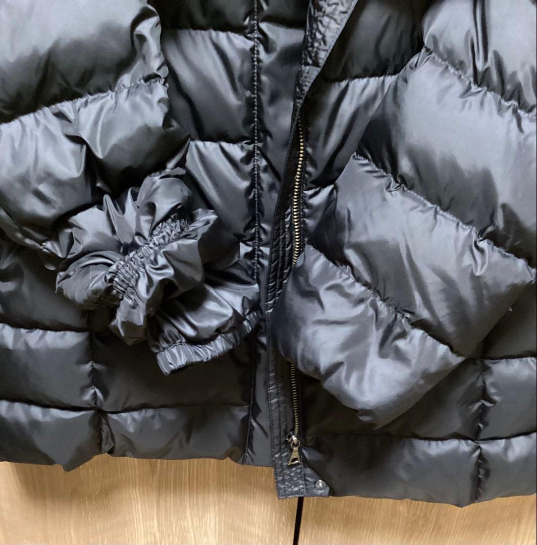 24AW 美品インディヴィ【洗える／撥水】ミドル丈ウォッシャブルダウンコート