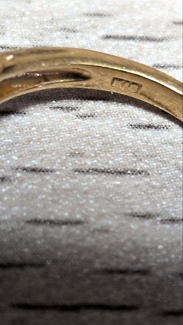 18金　　リング　　鑑定済