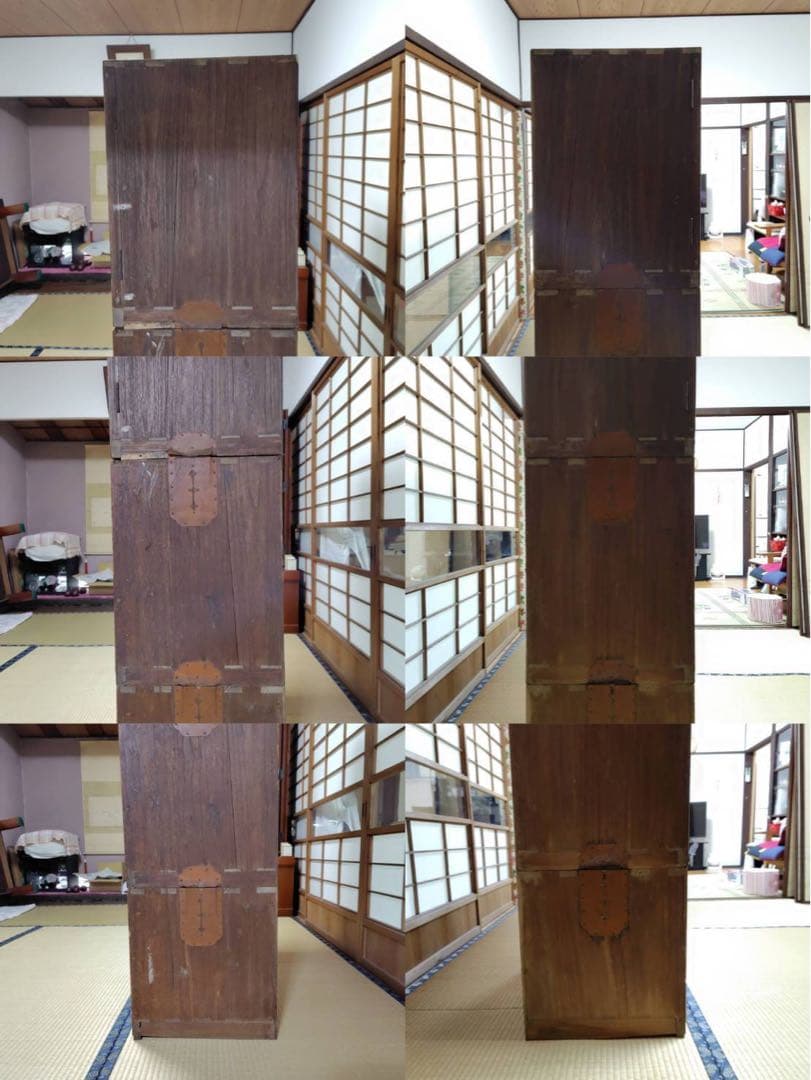 レア アンティーク ３段階 高級桐箪笥 昭和 タンス チェスト きり 家具