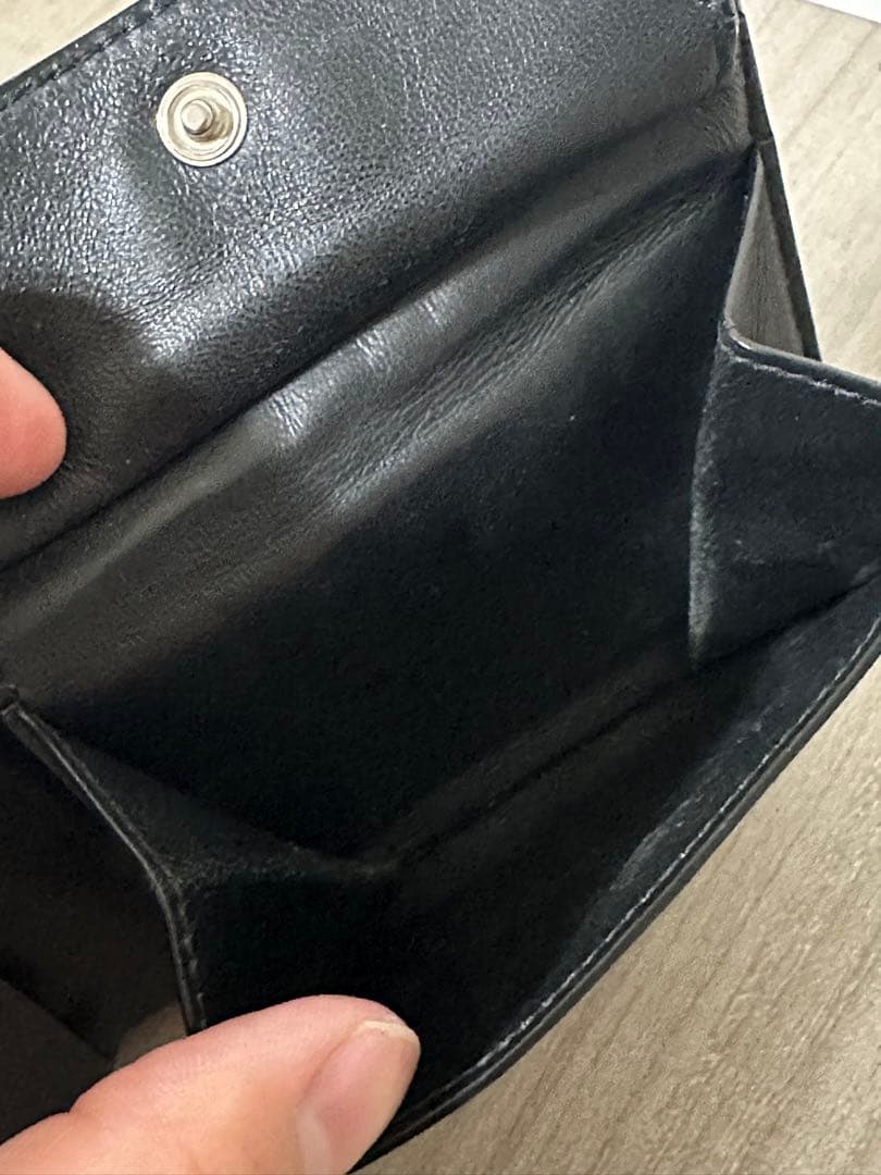 ※2026/01/04〜配送可能　SAINT LAURENT 財布　クロコ型押し