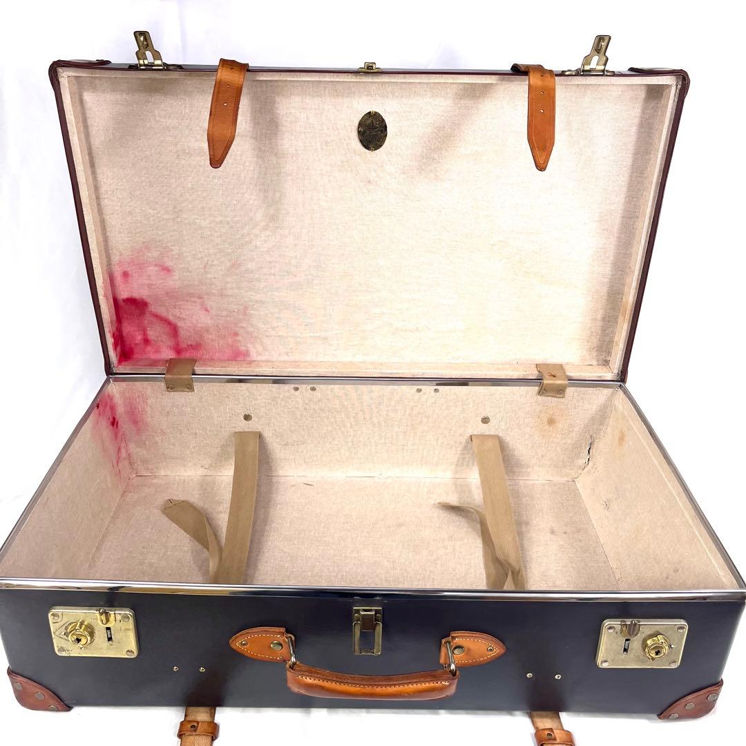 グローブトロッター　サファリ　キャリーケース　トロリー　ラージ　ネイビー