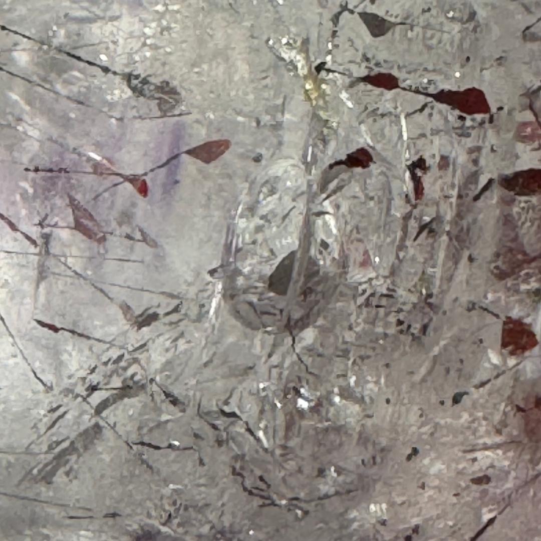 奇跡の水入り丸玉46.5㎜　1点物◇スーパーセブン（セイクリッドセブン）◇