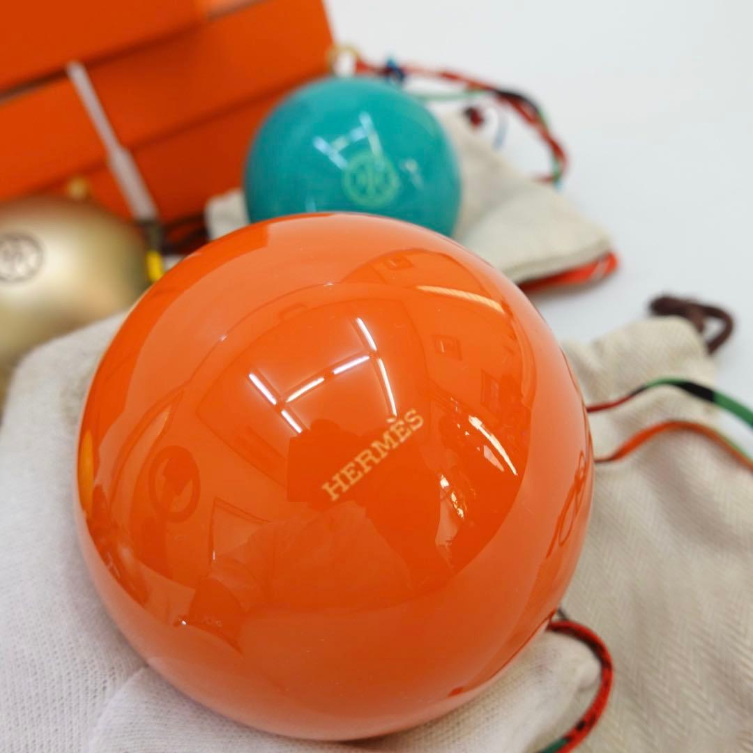 エルメス ブール ドゥ　ノエル　クリスマス　オーナメント　オブジェ　インテリア