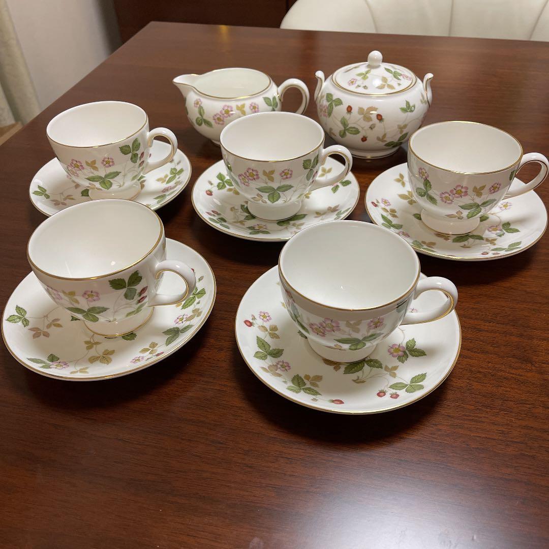 ウェッジウッド  ワイルドストロベリー❤️未使用品　お値下げ