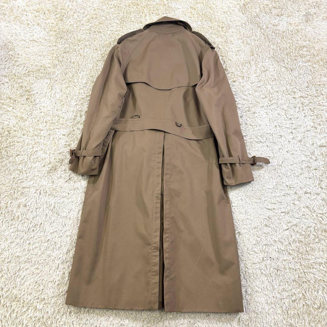 バーバリーズ　イギリス製　ノバチェック　ビンテージ　ロング　トレンチコート