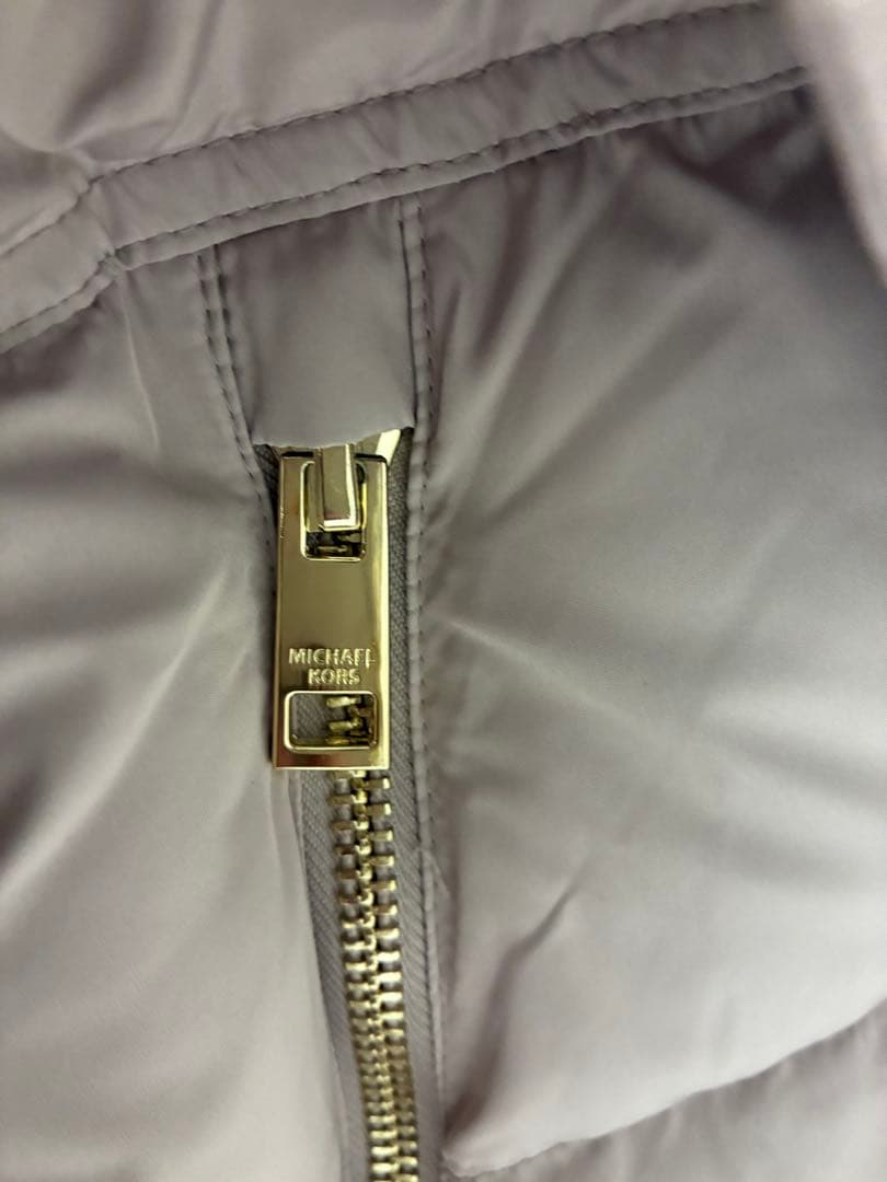 未使用ベルテッド フォーファー キルティング パファージャケット マイケルコース