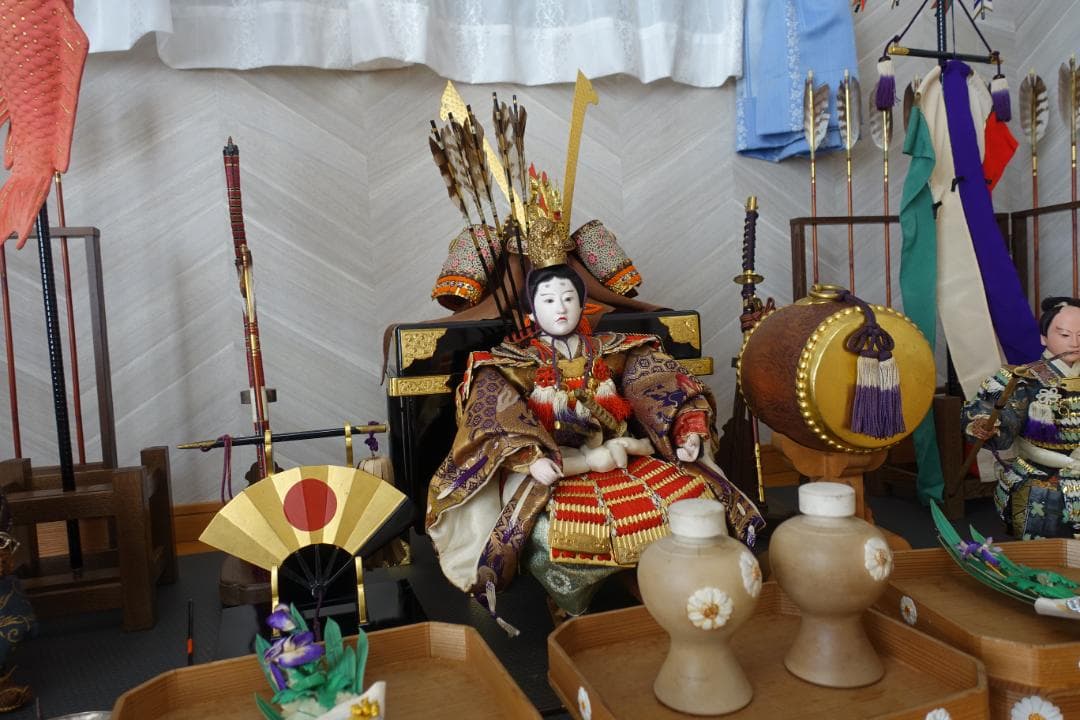 五月人形セット　 京都丸平 大木平蔵 御雛人形細工司 神馬 武者人形 伝統工芸