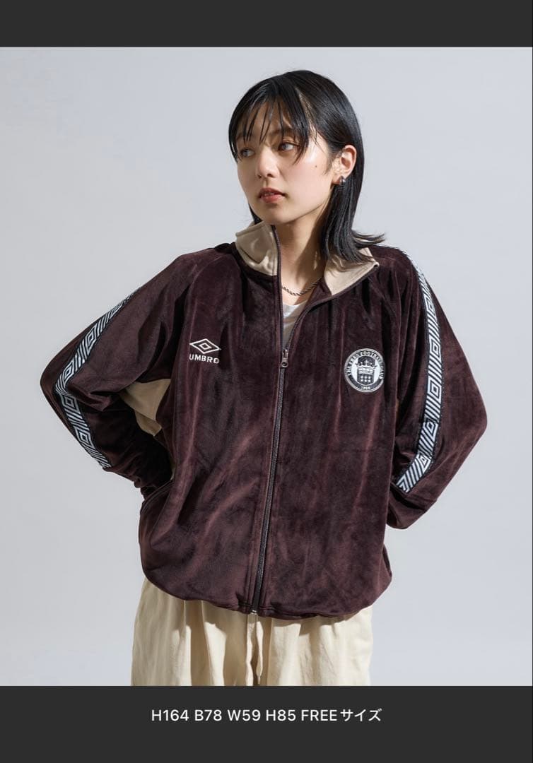 ぽ*ぽ様 UMBRO × FREAK’S STOREアンブロ別注 ベロアトラック