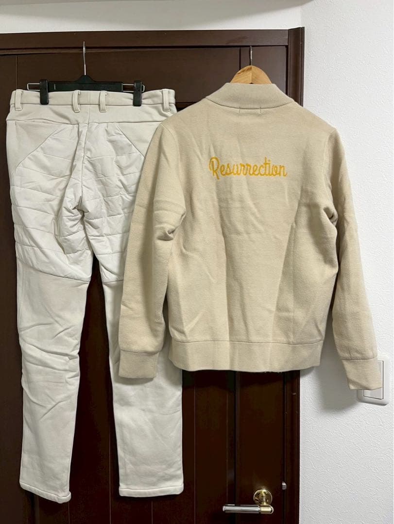 Resurrection レザレクション ジャケット&パンツセット ベージュ