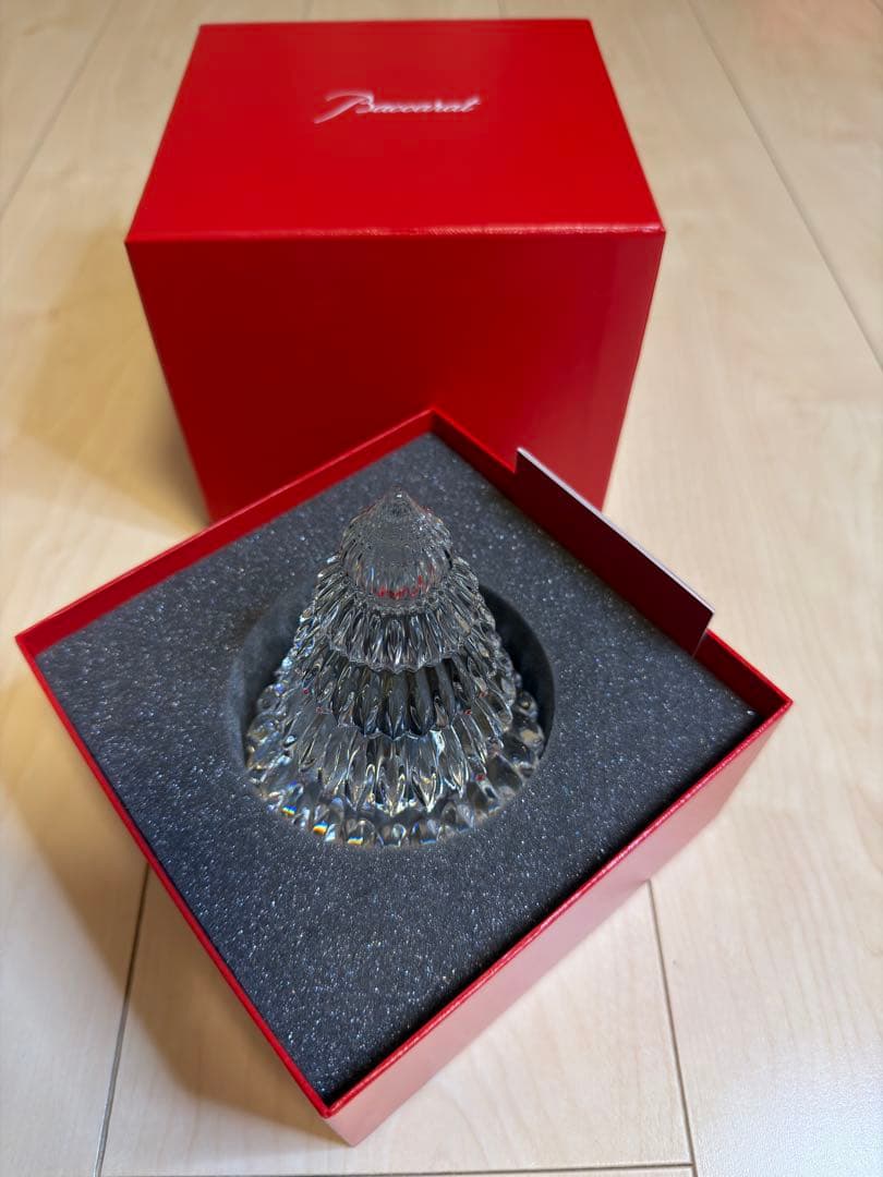 週末お値下げ【新品・未使用】バカラ クリスマスツリー エンチャンティング クリア