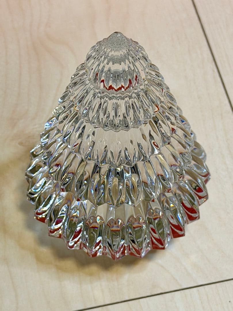 週末お値下げ【新品・未使用】バカラ クリスマスツリー エンチャンティング クリア