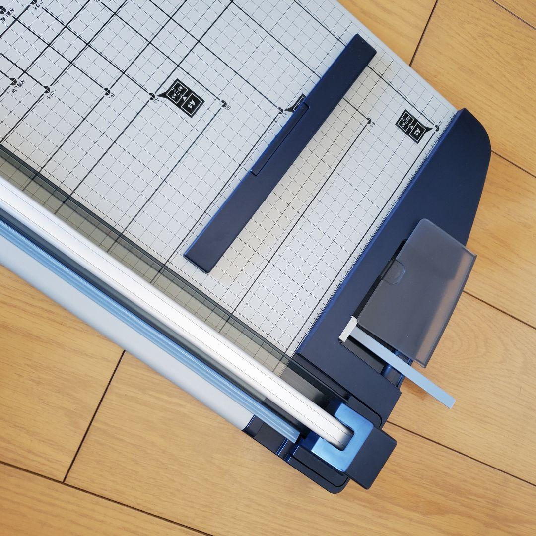 KOKUYO ロータリー式裁断機 A3サイズ対応 60枚切り チタン加工刃