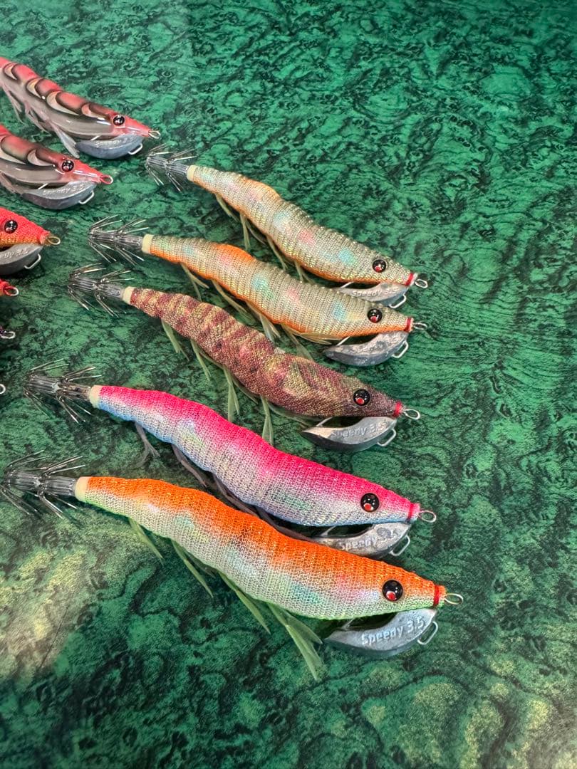 絶版品EZ-Qキャスト　パタパタスピーディ3.5号12本セット