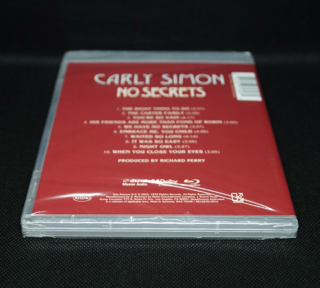 【未開封Blu-ray Audio】カーリー・サイモン「ノー・シークレッツ」