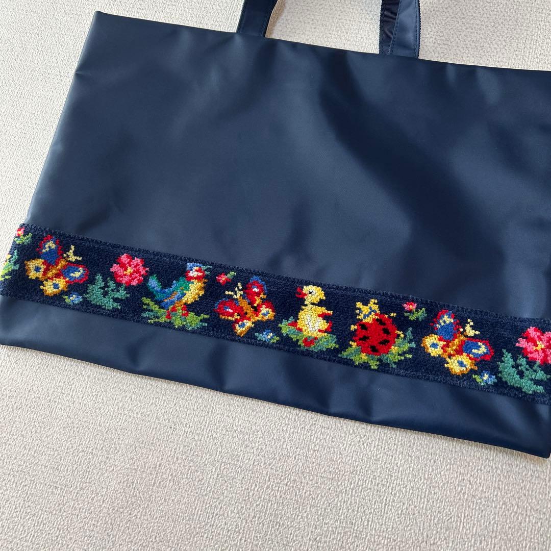 フェイラー　学校フェイラー　ハイジ　ネイビー　レッスンバッグ　レッスントート