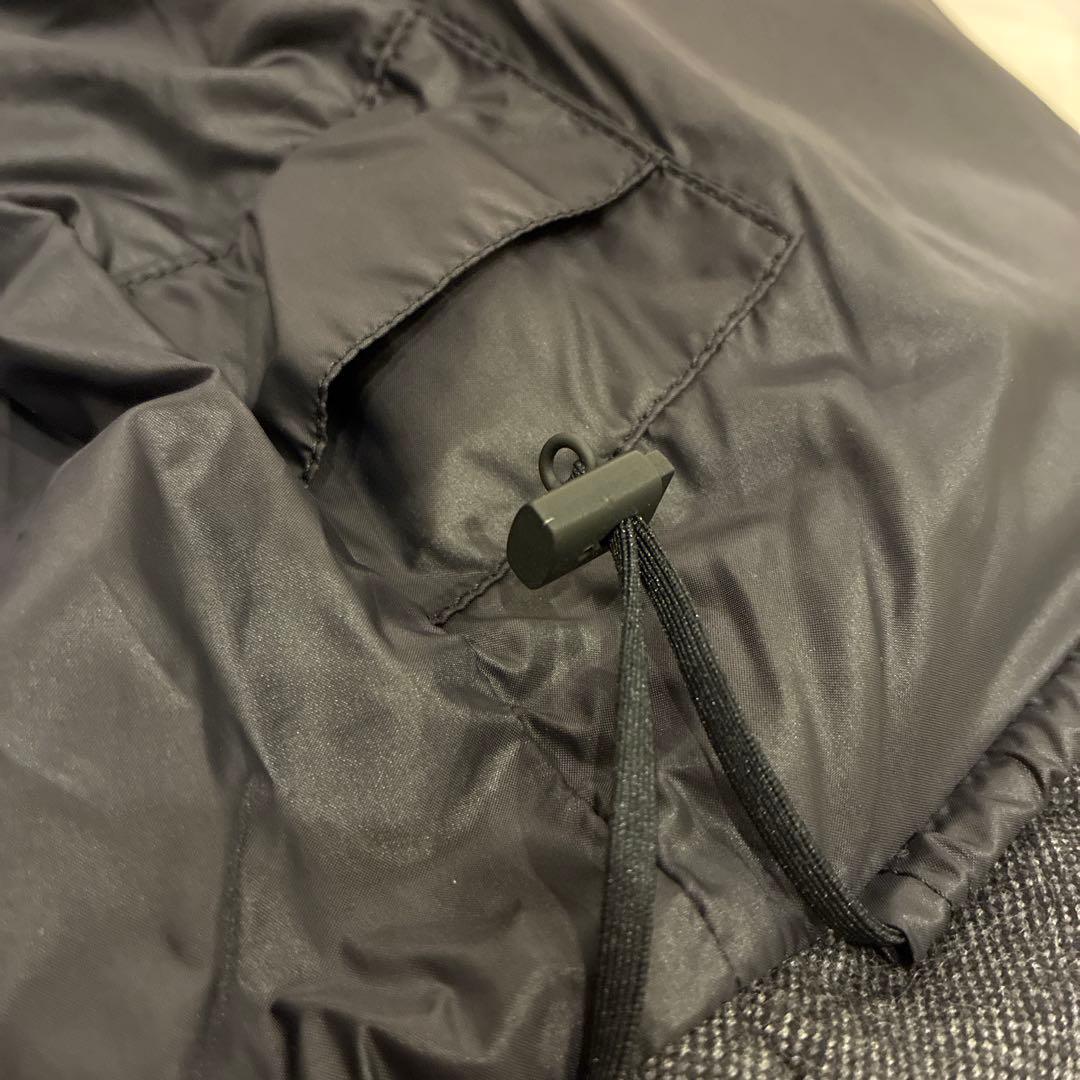 タグ付未使用DUVETICA ウールダウン グレー Blodwen 38