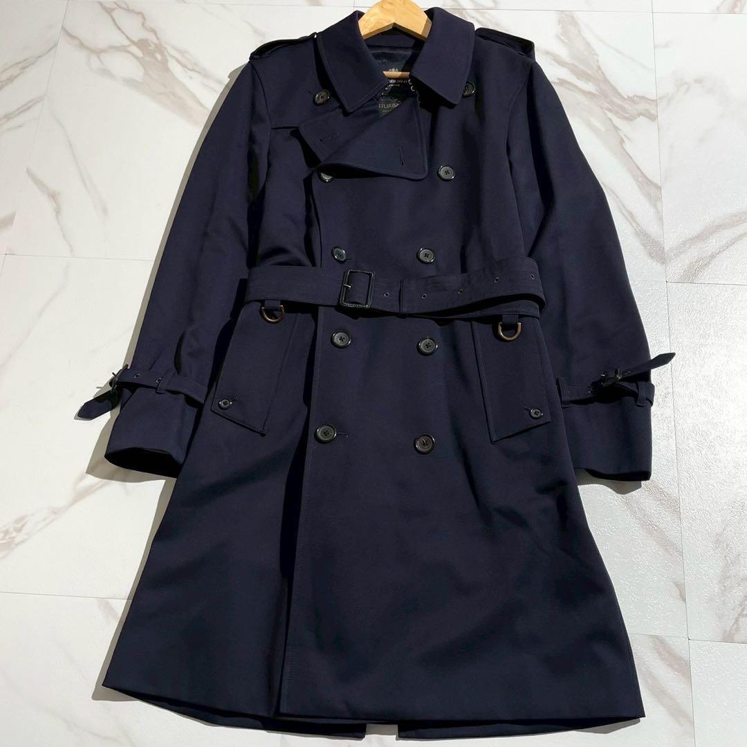 極美品✨Aquascutum×D’URBAN×Zealトレンチコート ネイビー