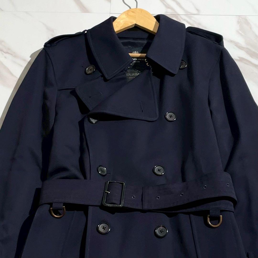 極美品✨Aquascutum×D’URBAN×Zealトレンチコート ネイビー