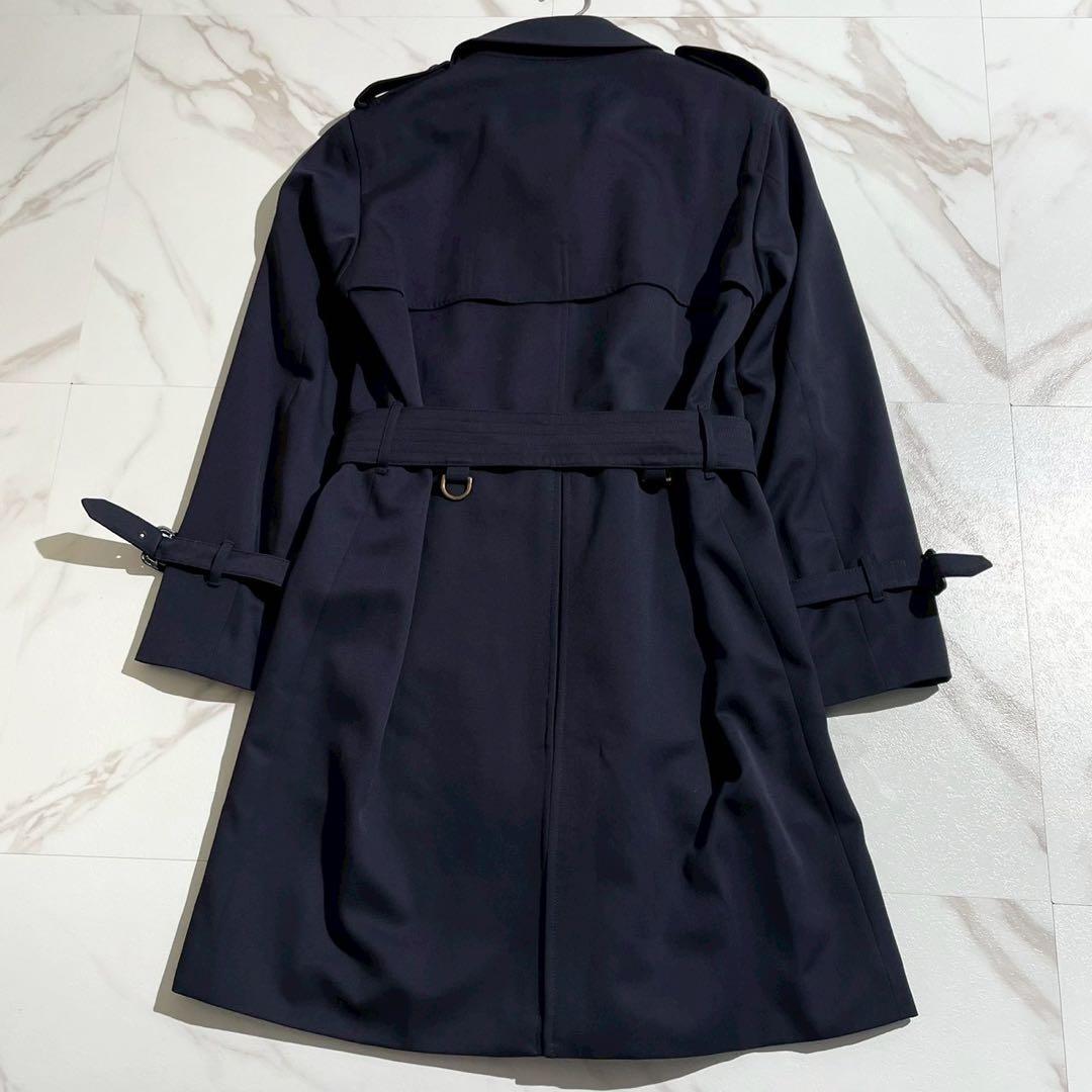 極美品✨Aquascutum×D’URBAN×Zealトレンチコート ネイビー