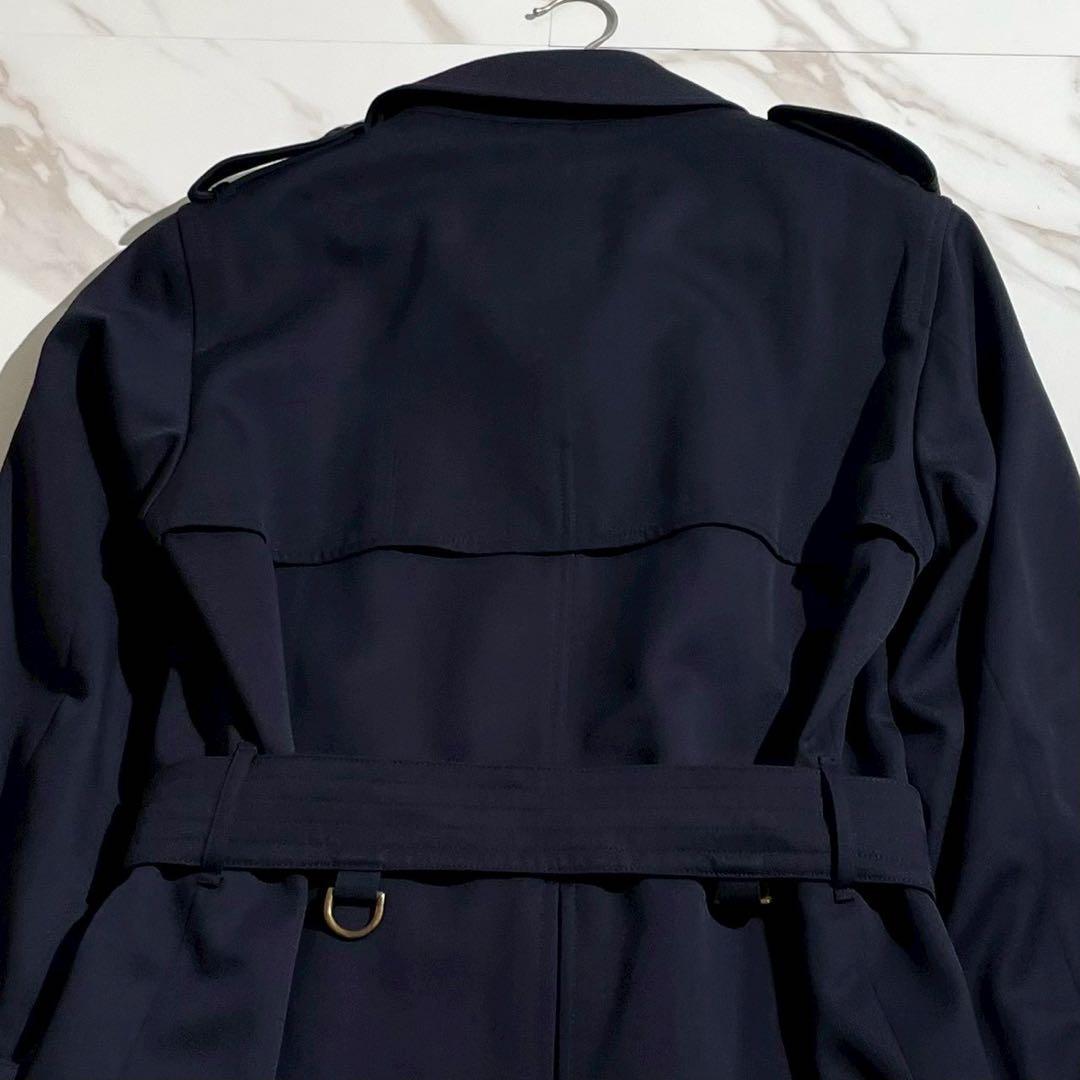 極美品✨Aquascutum×D’URBAN×Zealトレンチコート ネイビー