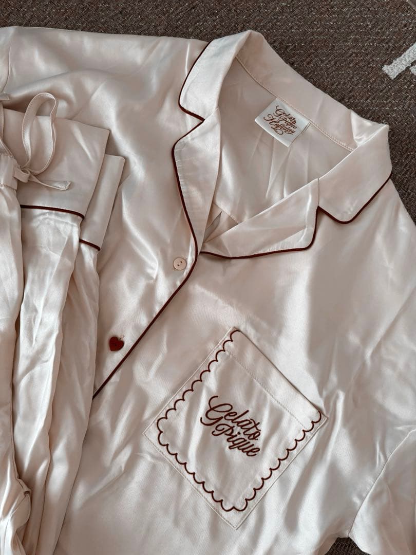 Gelato Pique Holiday サテンパジャマ　新品未使用品