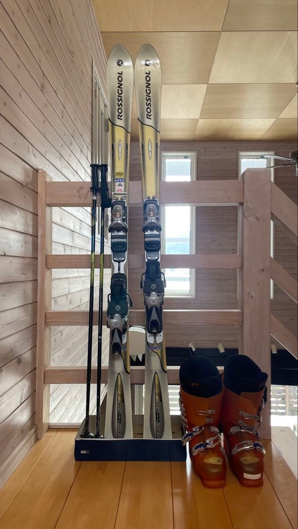 ロシニョールカービングスキー板子供ジュニアkidsキッズ158cmセット男子大人