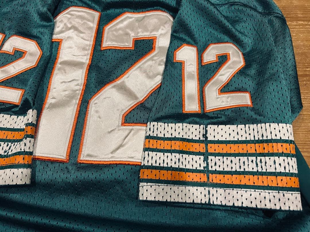 ゲームシャツ 古着 90s Mitchell & Ness マイアミ NFL