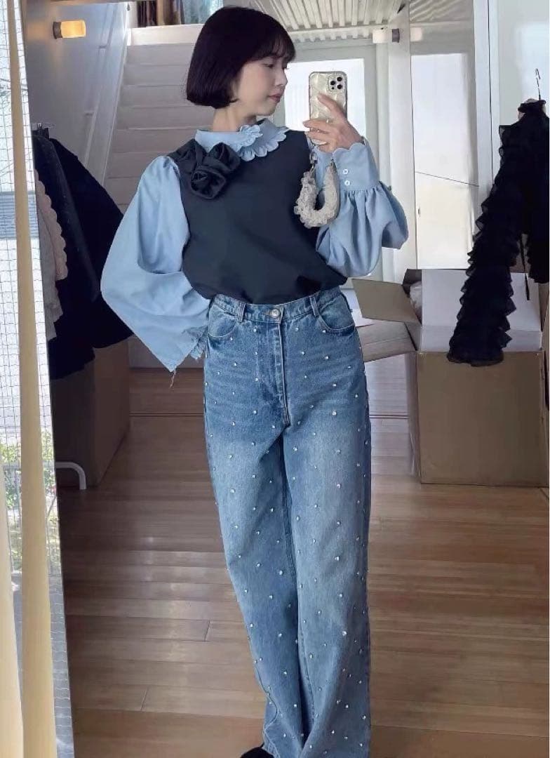 Bibiy.のJEWEL DENIM