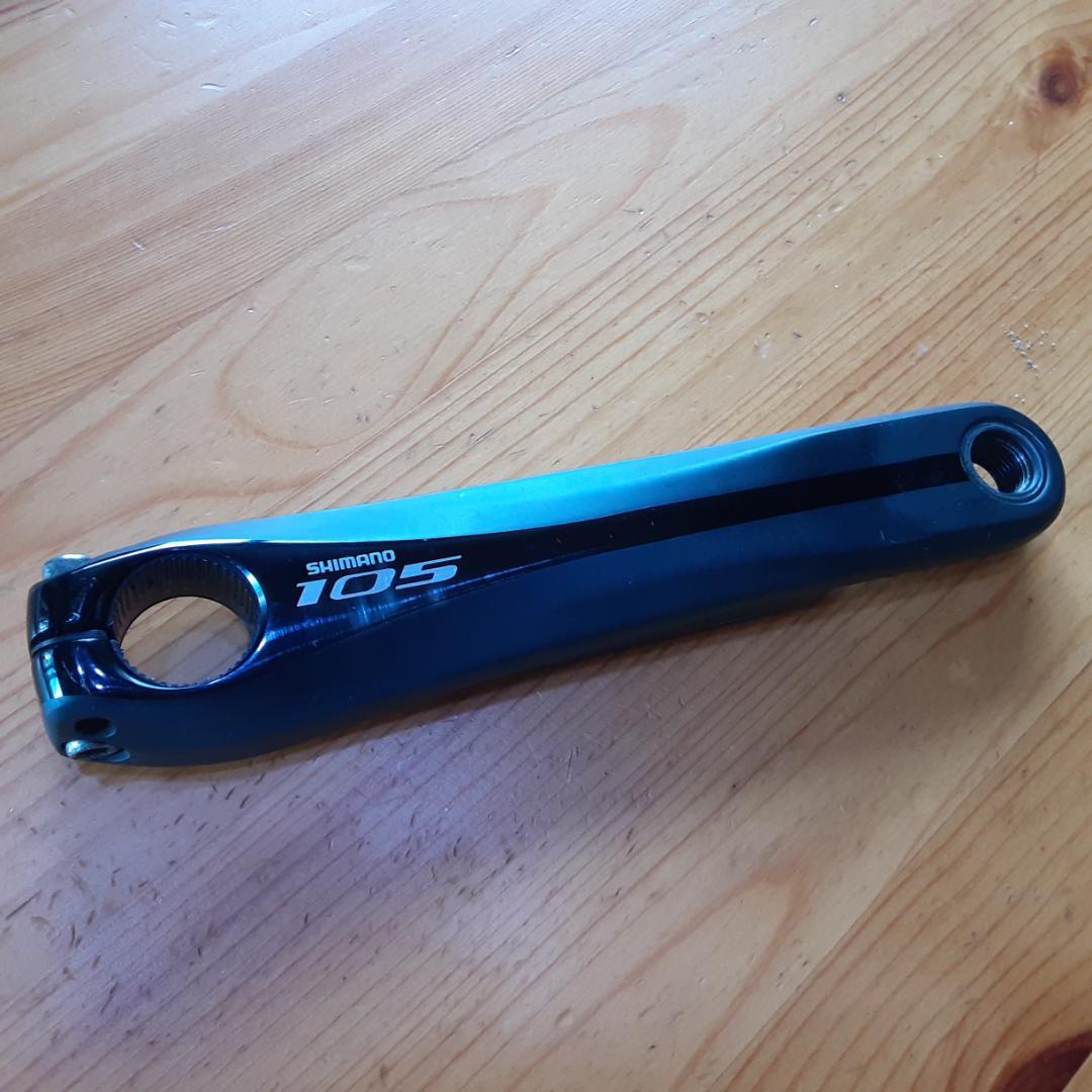 Pioneer 左のみ パワーメーター 105 サイコン おまけつき 170mm